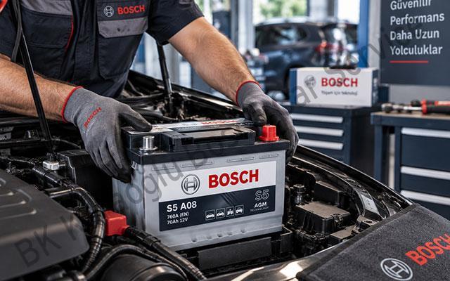Bosch Car Service AGM, EFB  ve Bosch Akü Değişimi